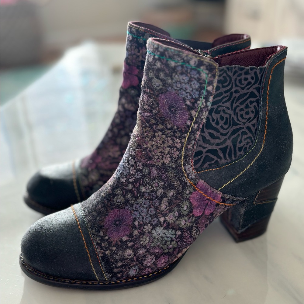 L’artiste Women’s Melvina boho ankle boots size 38